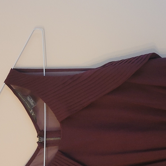 Purple Armani Exchange A-line Dress - Picture 4 of 4